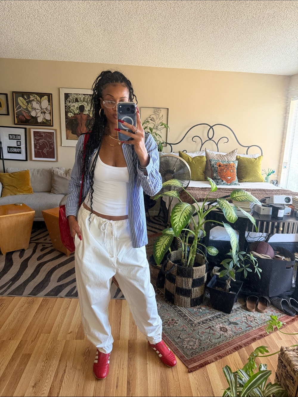 Free People Soft Shirred Pants
